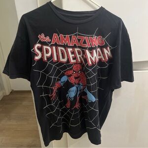 The Amazing Spider-Man Black Graphic Tee Vintage 90’s